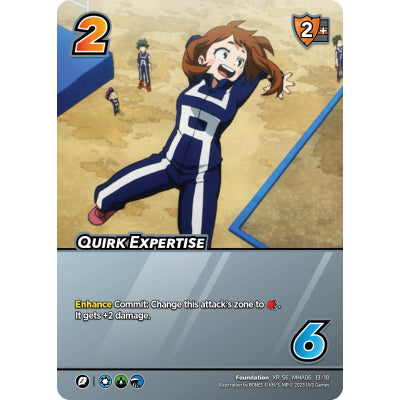 Quirk Expertise, 13/18, XR-SE, UniVersus, MHA06 Jet Burn