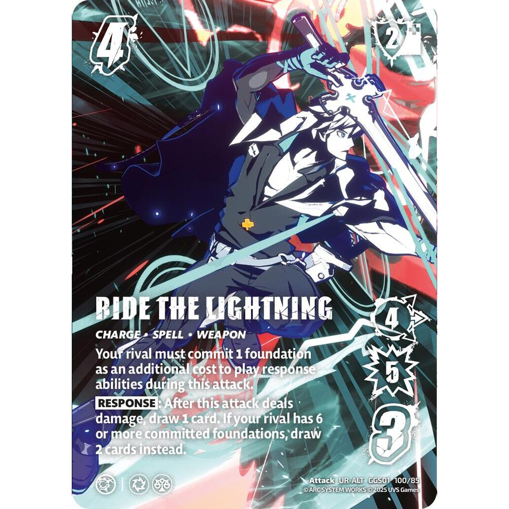 Ride the Lightning - UR-ALT GGS 100/85 Alt-Art Foil