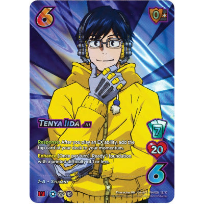Tenya Iida, 15/17, CH-ALT, UniVersus, MHA06 Jet Burn