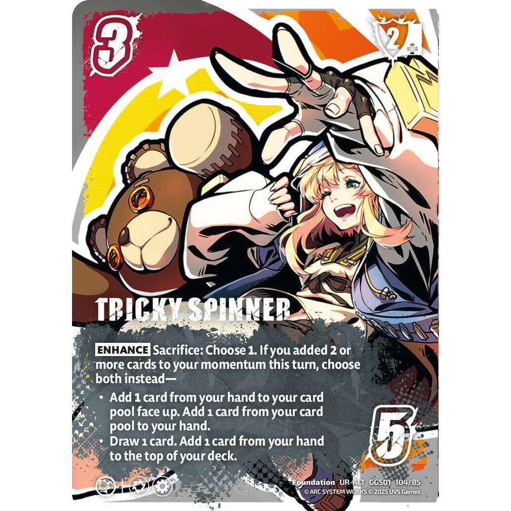 Tricky Spinner - UR-ALT GGS 104/85 Alt-Art Foil