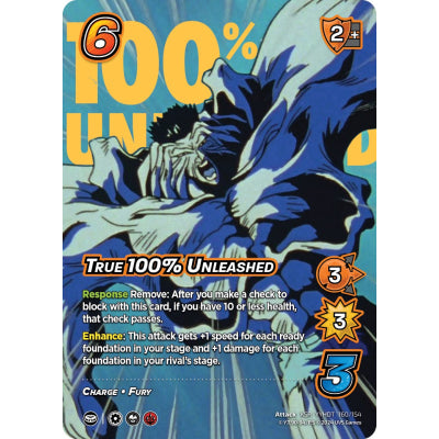 TRUE 100% UNLEASHED, 160/154, XSR, UniVersus, Yu Yu Hakusho: Dark Tournament