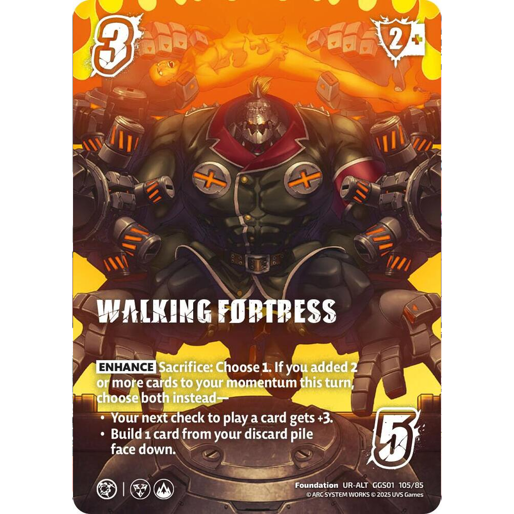 Walking Fortress - UR-ALT GGS 105/85 Alt-Art Foil