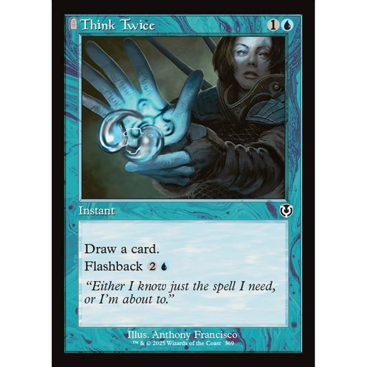 Think Twice, 369, common, Magic: The Gathering, Innistrad Remastered