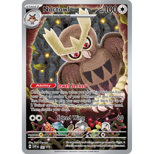 Noctowl Promo 141 Pokemon Card Game Scarlet & Violet Promos