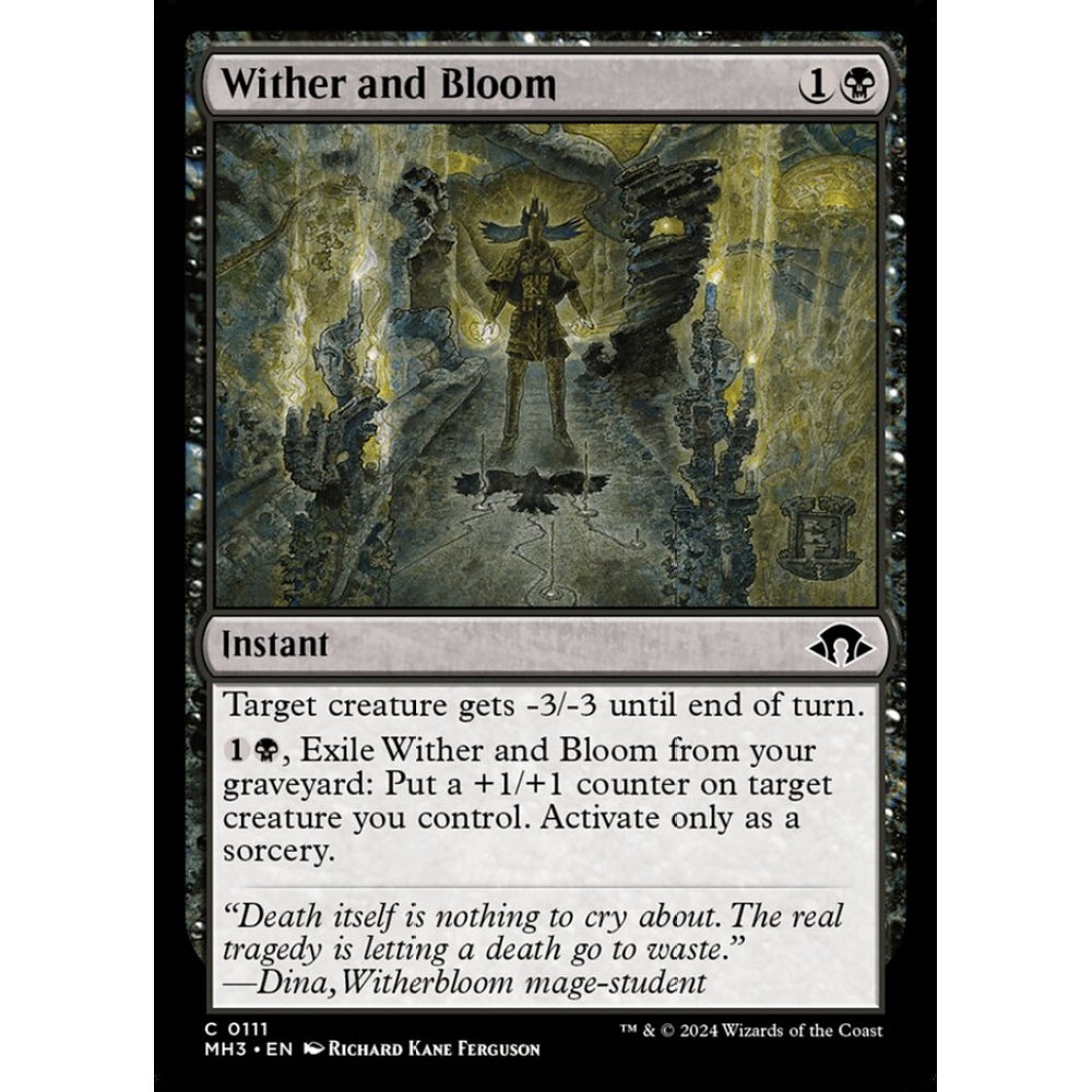 Wither and Bloom, 111, common, Magic: The Gathering, Modern Horizons 3