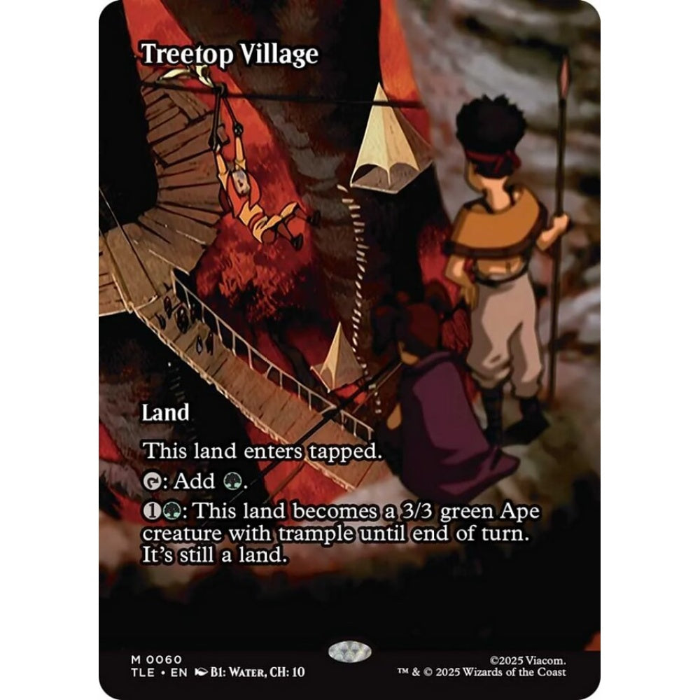 Treetop Village mythic 60 Magic the Gathering Avatar: The Last Airbender Eternal