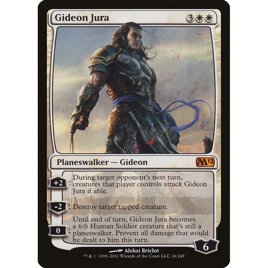 Gideon Jura mythic 16 Magic the Gathering Magic 2012