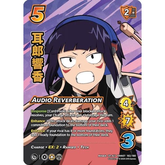 Audio Reverberation, 182/180, SR-ALT, UniVersus, MHA07 Girl Power