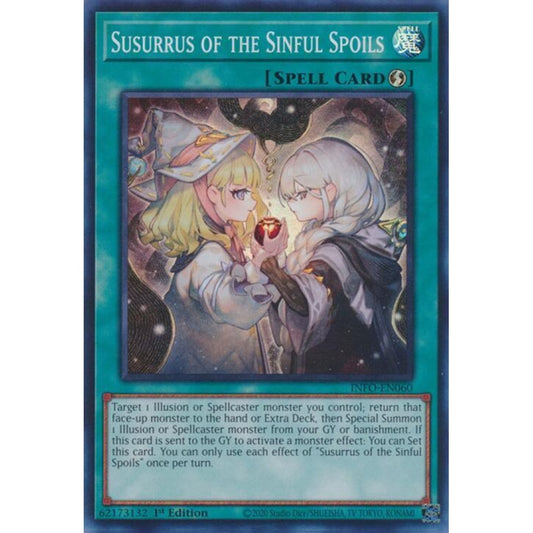 Susurrus of the Sinful Spoils INFO-EN060 Super Yu-Gi-Oh The Infinite Forbidden