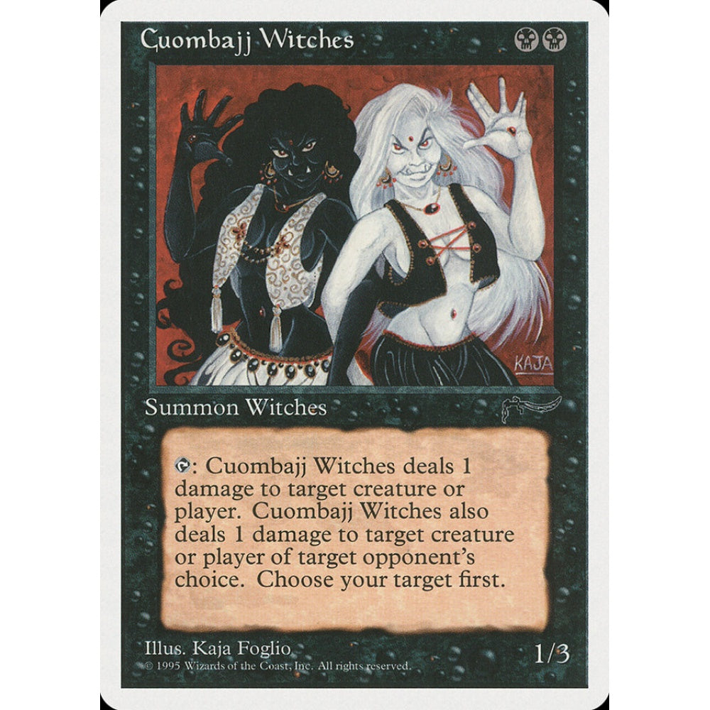Cuombajj Witches common 31 Magic the Gathering Chronicles Japanese
