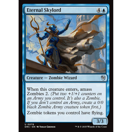Eternal Skylord, 76, uncommon, Magic: The Gathering, Aetherdrift Commander