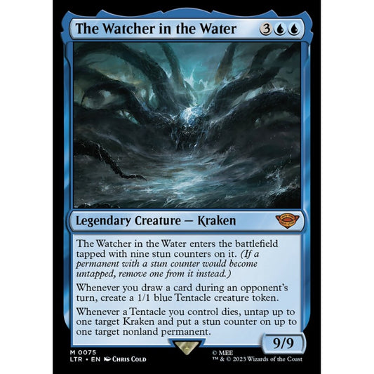 The Watcher in the Water, mythic, 75, Magic the Gathering, The Lord of the Rings: Tales of Middle-earth