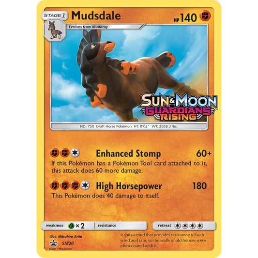 Mudsdale Promo SM20 Pokemon Card Game Sun & Moon Promos
