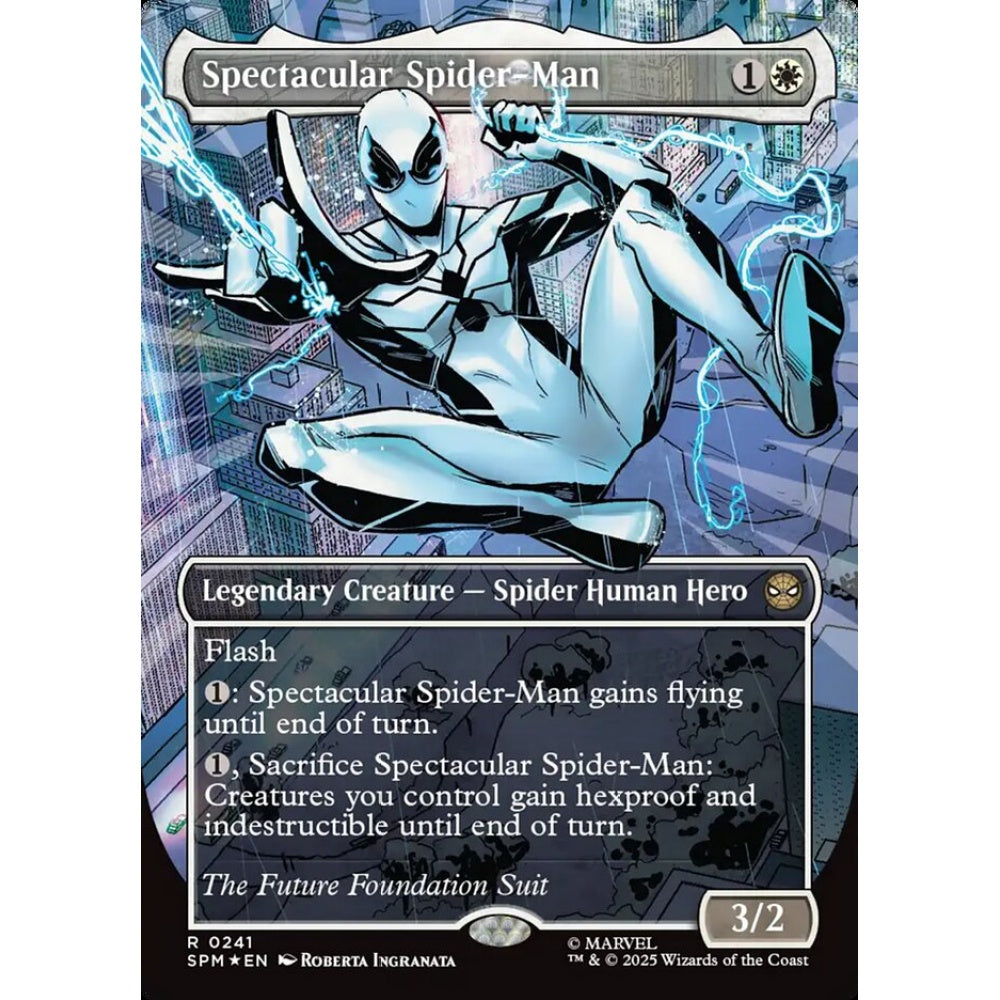 Spectacular Spider-Man rare 241 Magic the Gathering Marvel's Spider-Man