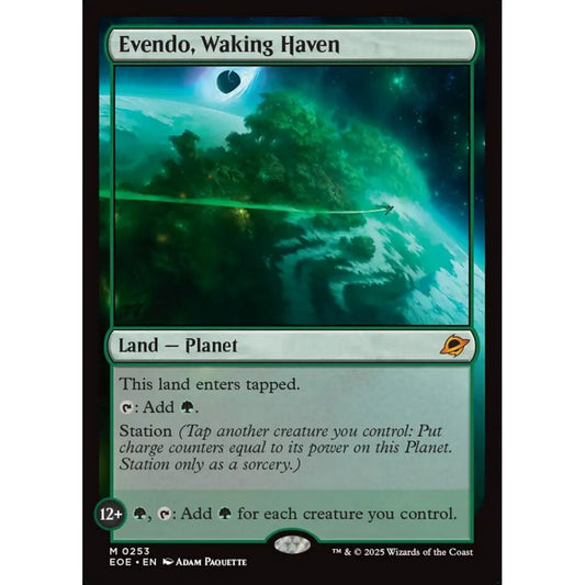 Evendo, Waking Haven mythic 253 Magic the Gathering Edge of Eternities