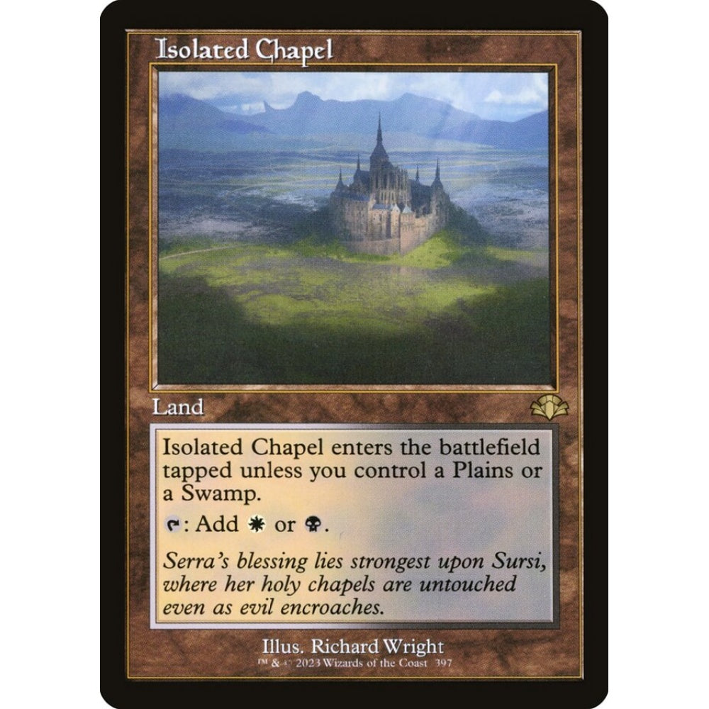 Isolated Chapel rare 397 Magic the Gathering Dominaria Remastered