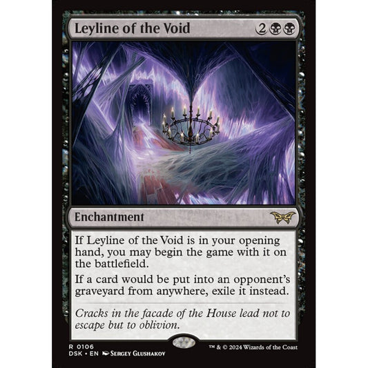 Leyline of the Void, 106, rare, Magic: The Gathering, Duskmourn: House of Horror