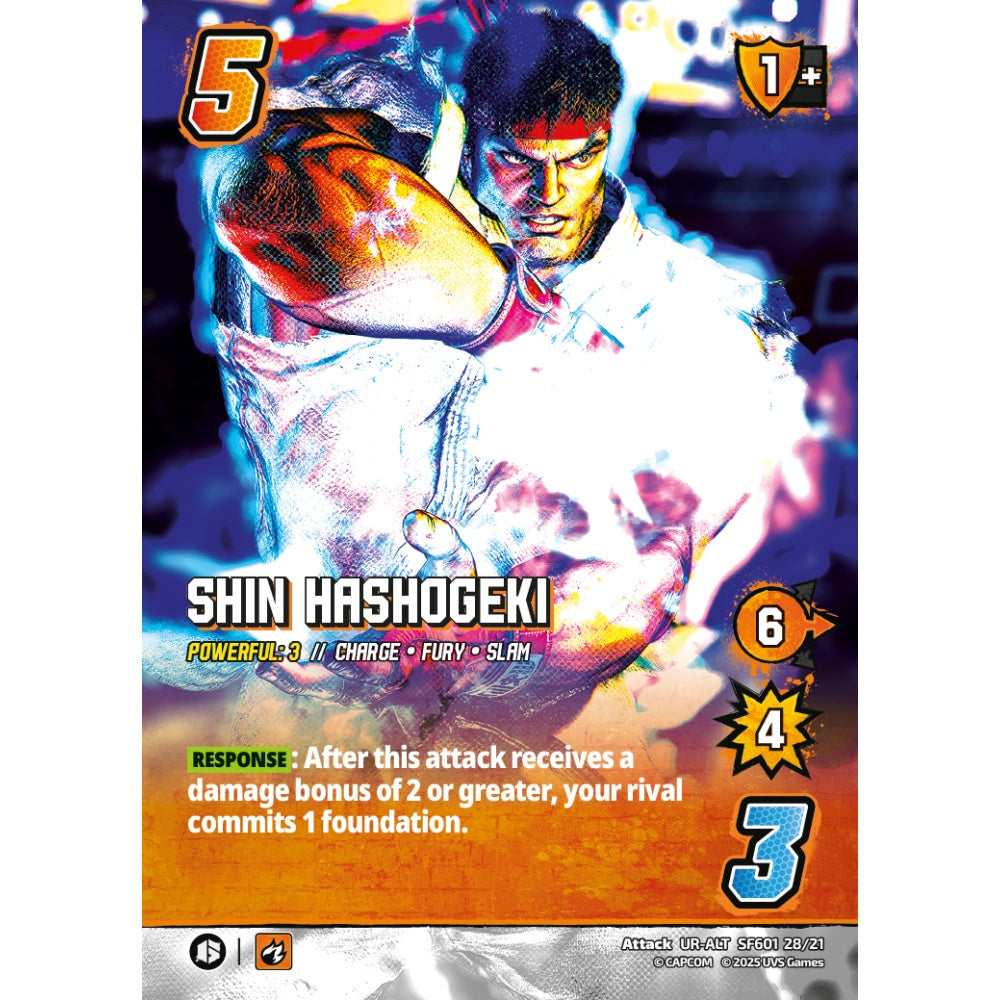 Shin Hashogeki 11/21 SF601 Universus Street Fighter 6: Challanger Series Ryu&Luke Attack UR-ALT