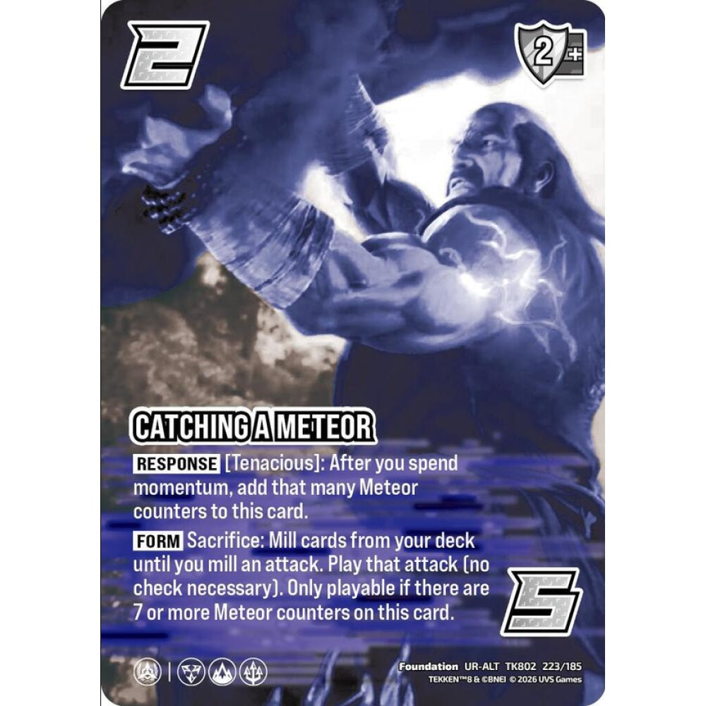 Catching a Meteor 223/185 TK802 Universus Tekken 8 Foundation UR-ALT