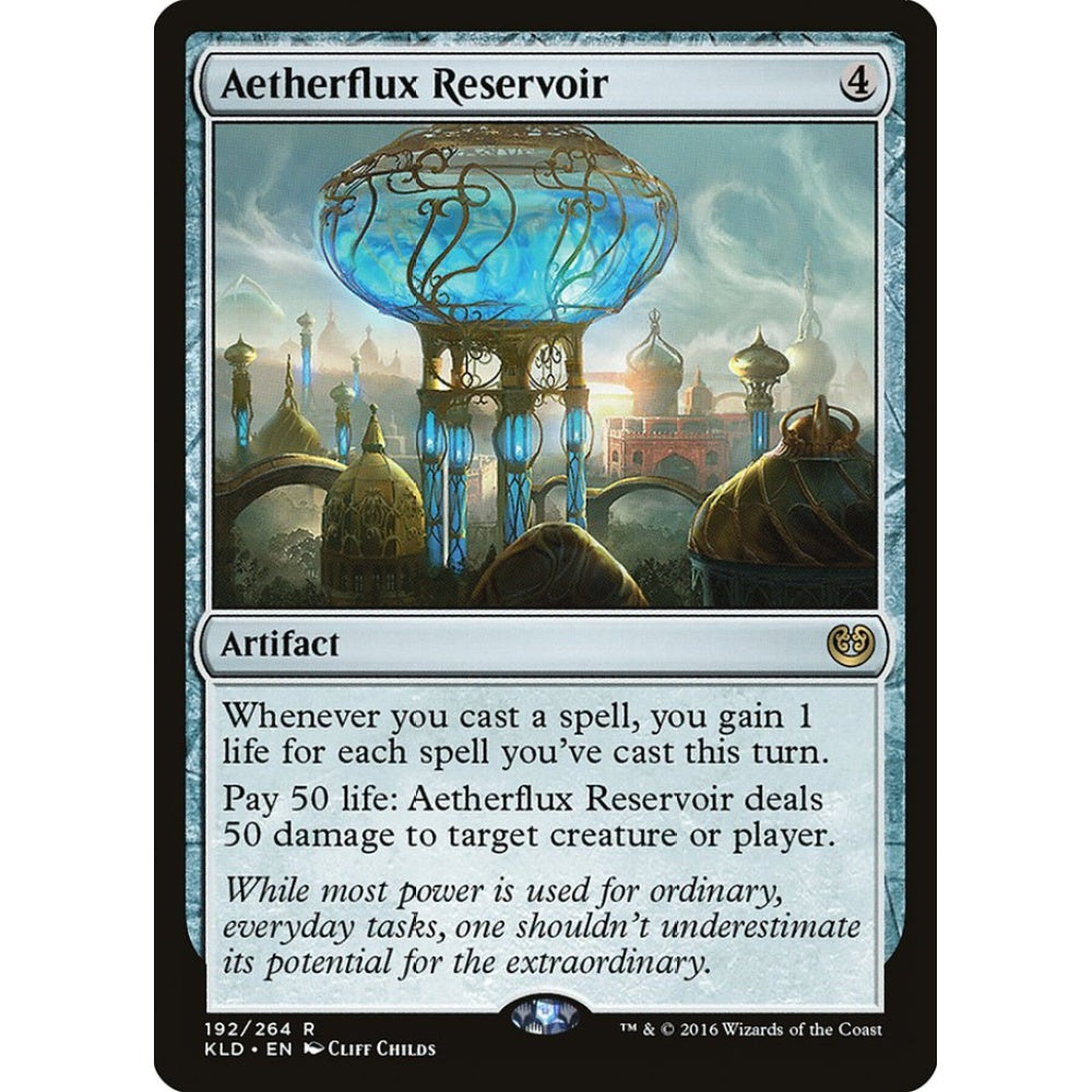 Aetherflux Reservoir rare 192 Magic the Gathering Kaladesh