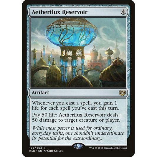 Aetherflux Reservoir rare 192 Magic the Gathering Kaladesh