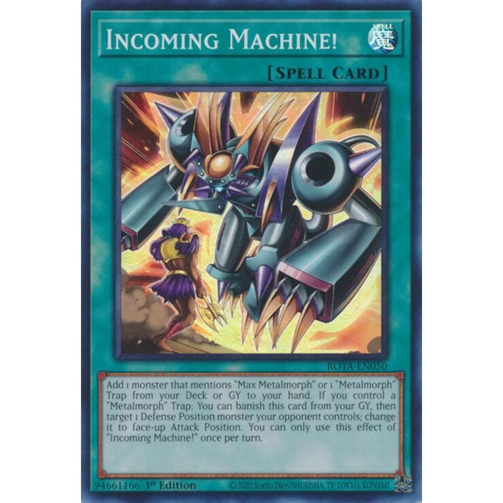 Incoming Machine! ROTA-EN050 Super Yu-Gi-Oh Rage of the Abyss