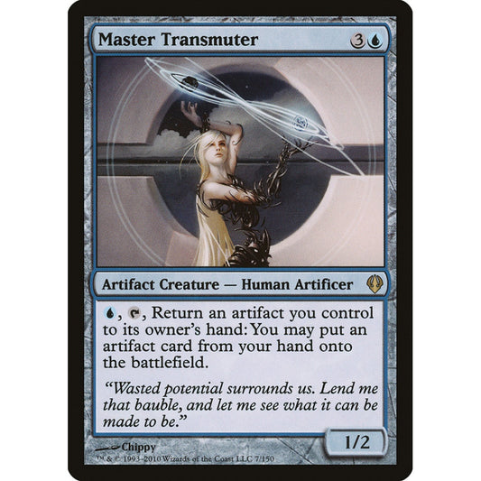 Master Transmuter rare 7 Magic the Gathering Archenemy