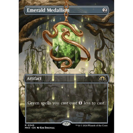 Emerald Medallion, 345, rare, Magic: The Gathering, Modern Horizons 3
