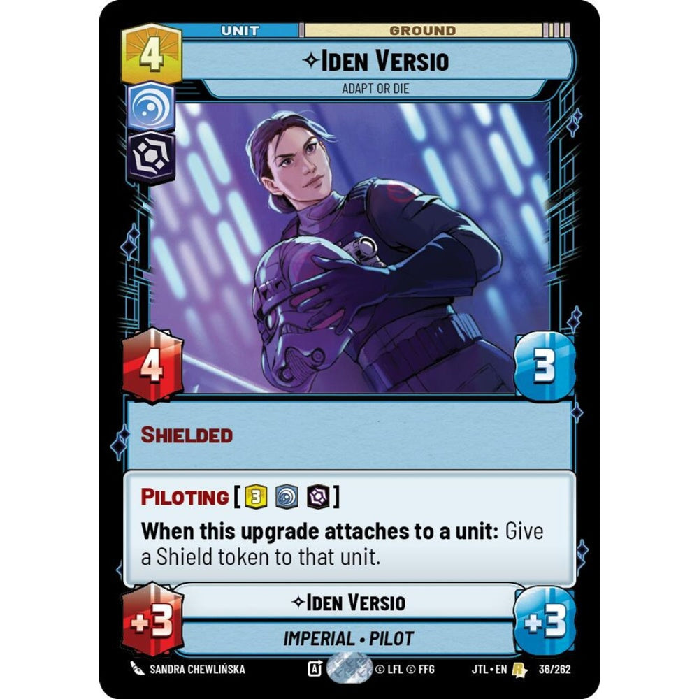 Iden Versio, R, JTL 036), Star Wars Unlimited