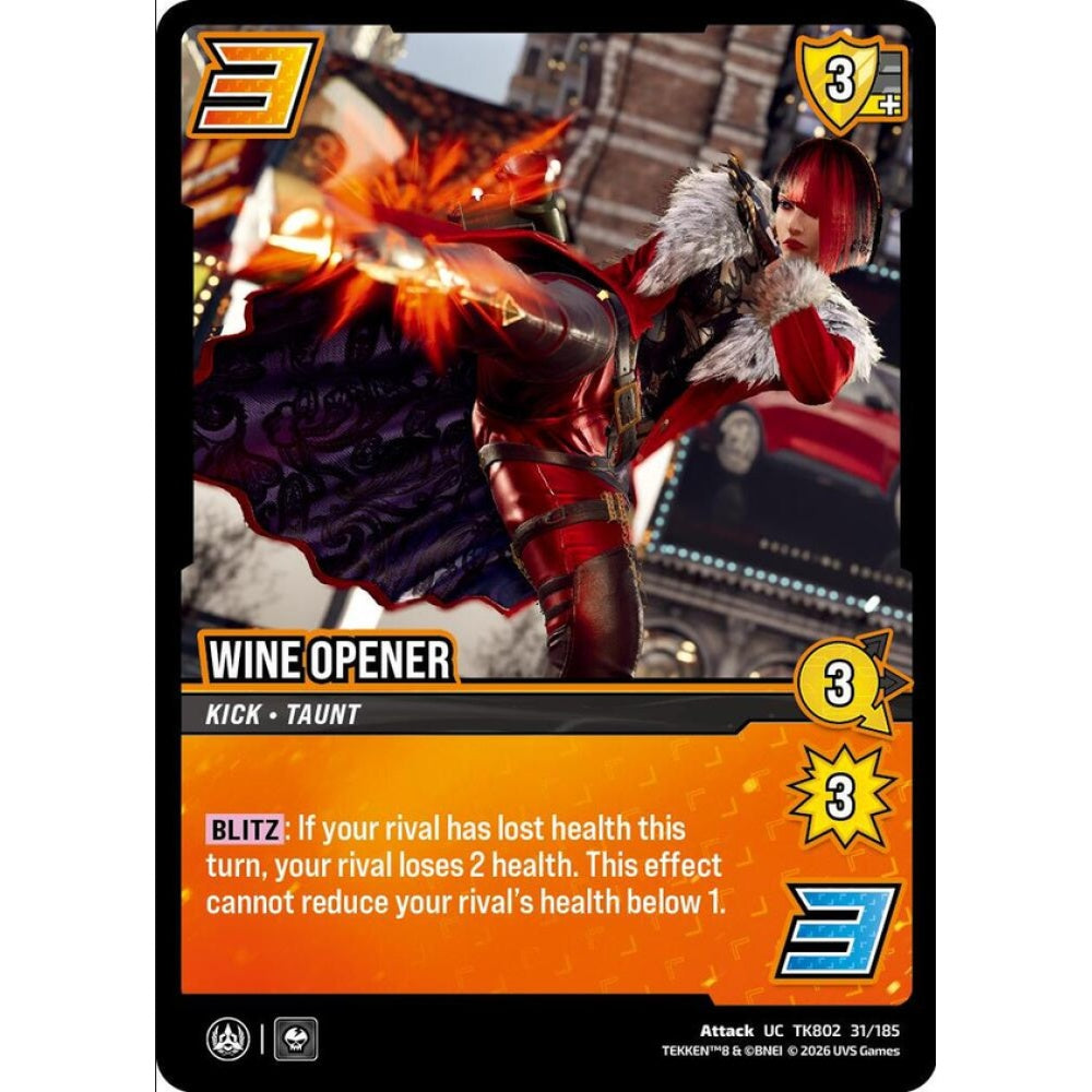 Wine Opener 31/185 TK802 Universus Tekken 8 Attack UC