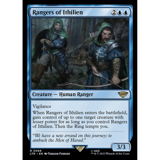 Rangers of Ithilien, rare, 66, Magic the Gathering, The Lord of the Rings: Tales of Middle-earth