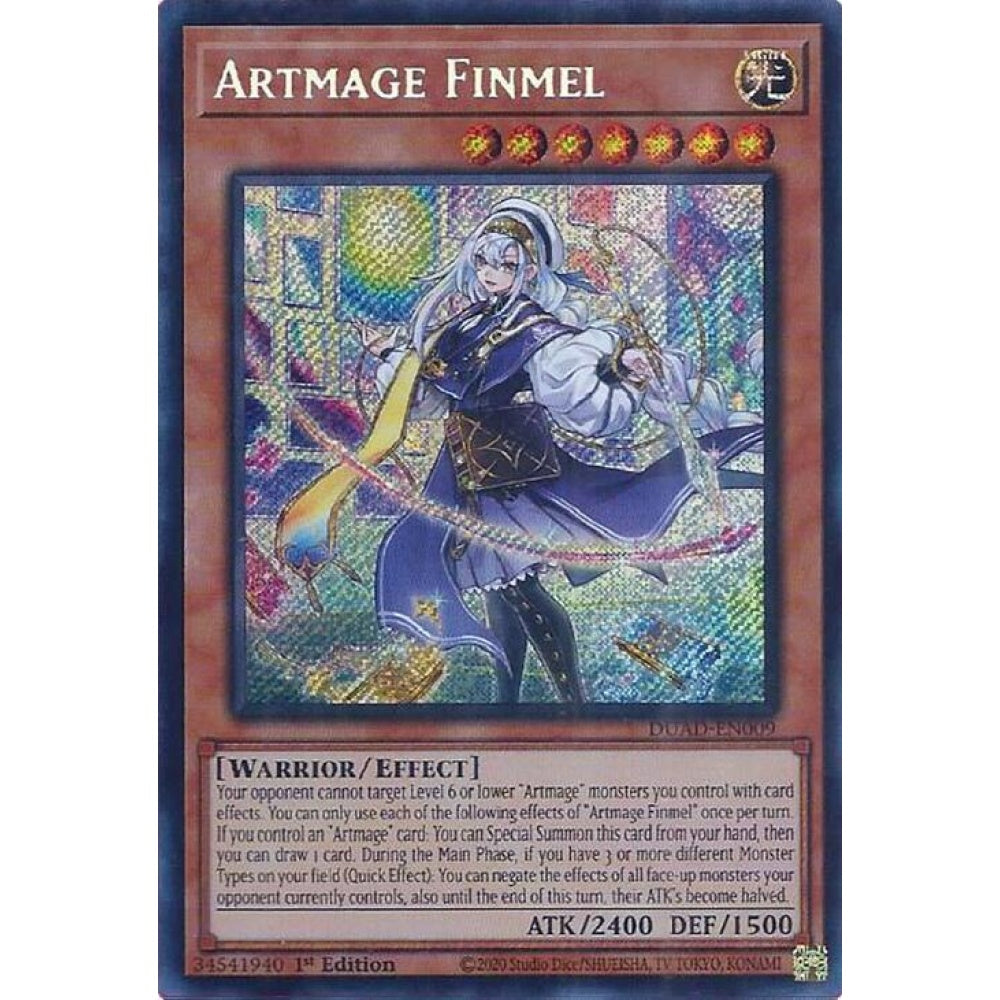 Artmage Finmel DUAD-EN009 Secret Yu-Gi-Oh Duelist's Advance