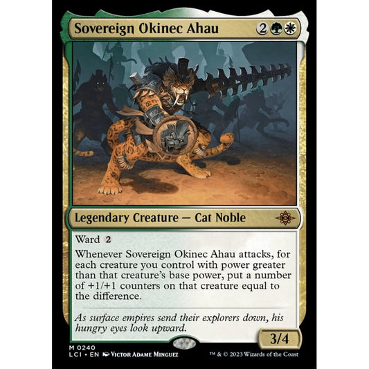 Sovereign Okinec Ahau mythic 240 Magic the Gathering The Lost Caverns of Ixalan