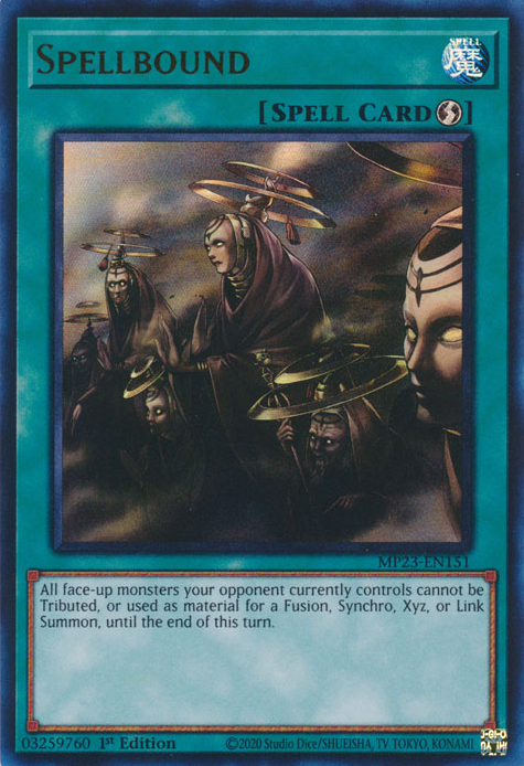 Spellbound MP23-EN151 Ultra Ultra Rare Yu-Gi-Oh 25th Anniversary Tin: Dueling Heroes Mega Pack in Art