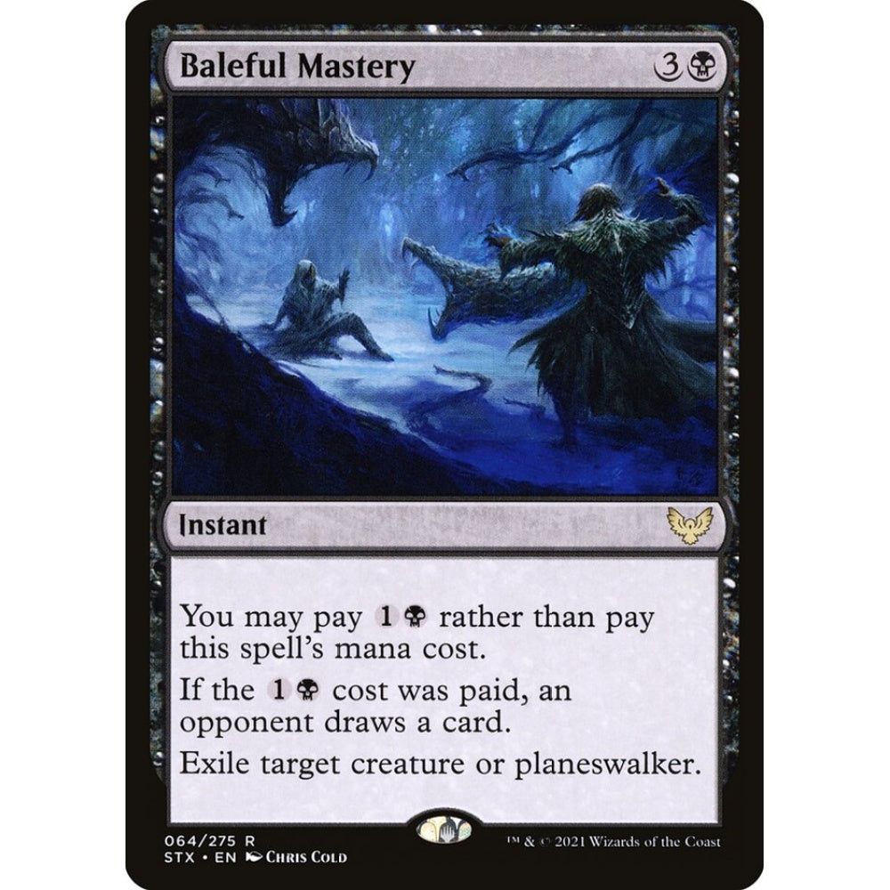 Baleful Mastery rare 64 Magic the Gathering Strixhaven: School of Mages
