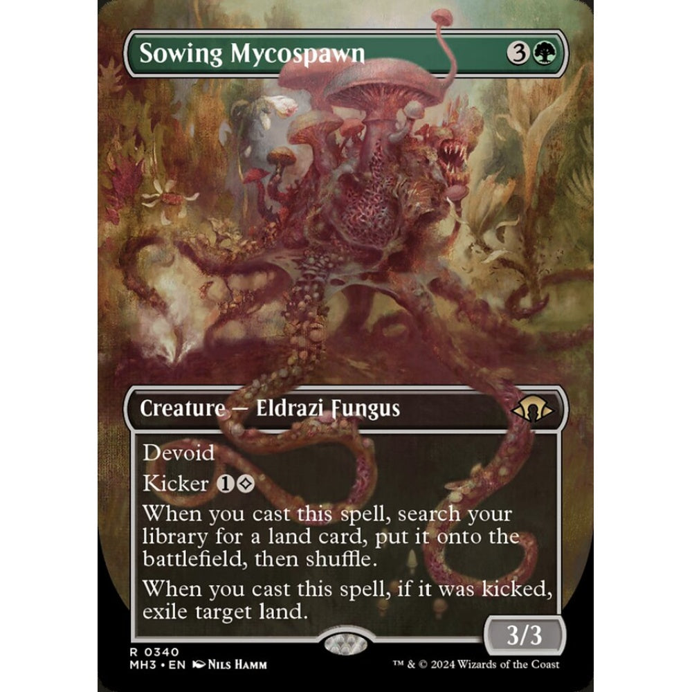 Sowing Mycospawn, 340, rare, Magic: The Gathering, Modern Horizons 3