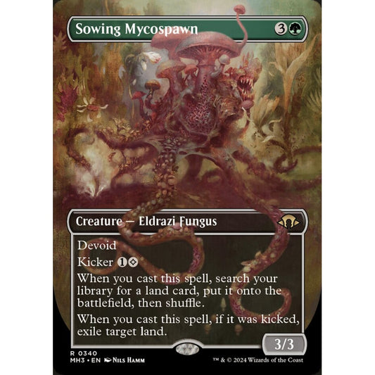 Sowing Mycospawn, 340, rare, Magic: The Gathering, Modern Horizons 3