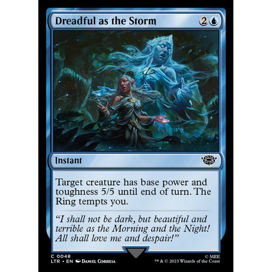 Dreadful as the Storm, common, 48, Magic the Gathering, The Lord of the Rings: Tales of Middle-earth