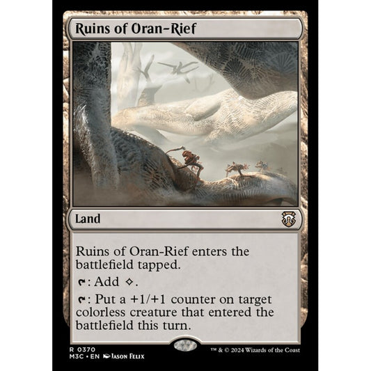 Ruins of Oran-Rief, 370, rare, Magic: The Gathering, Modern Horizons 3