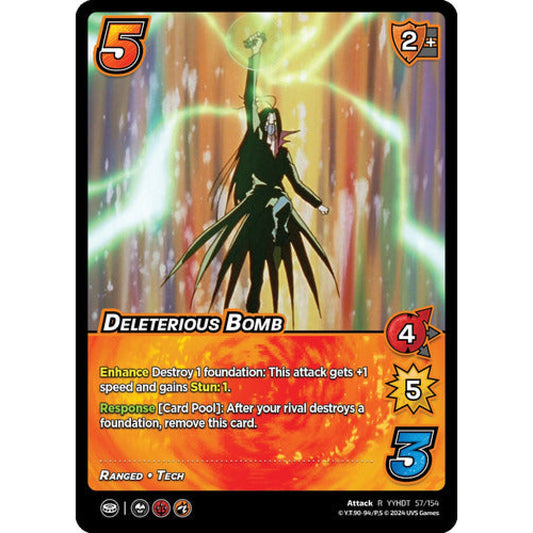 Deleterious Bomb, 57/154, R, UniVersus, Yu Yu Hakusho: Dark Tournament