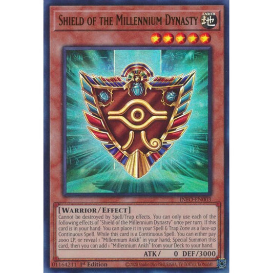 Shield of the Millennium Dynasty INFO-EN003 Ultra Yu-Gi-Oh The Infinite Forbidden