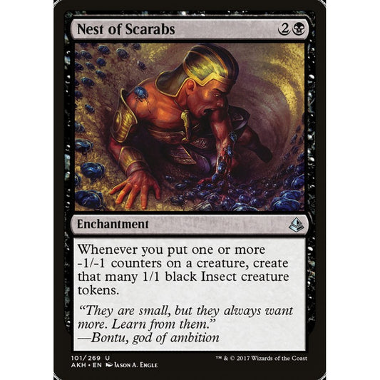 Nest of Scarabs uncommon 101 Magic the Gathering Amonkhet