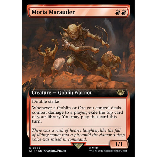 Moria Marauder, rare, 362, Magic the Gathering, The Lord of the Rings: Tales of Middle-earth