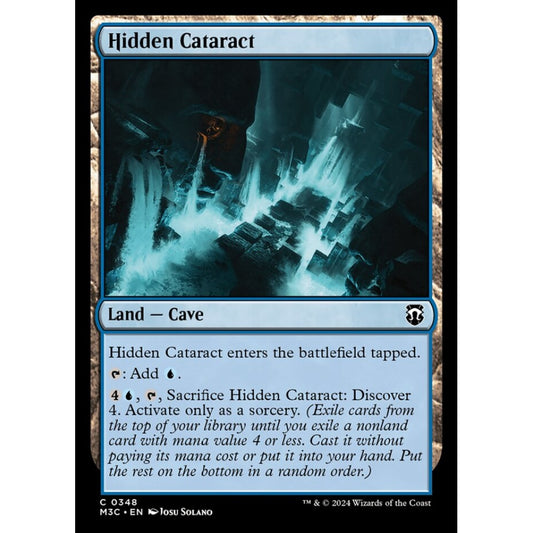 Hidden Cataract, 348, common, Magic: The Gathering, Modern Horizons 3