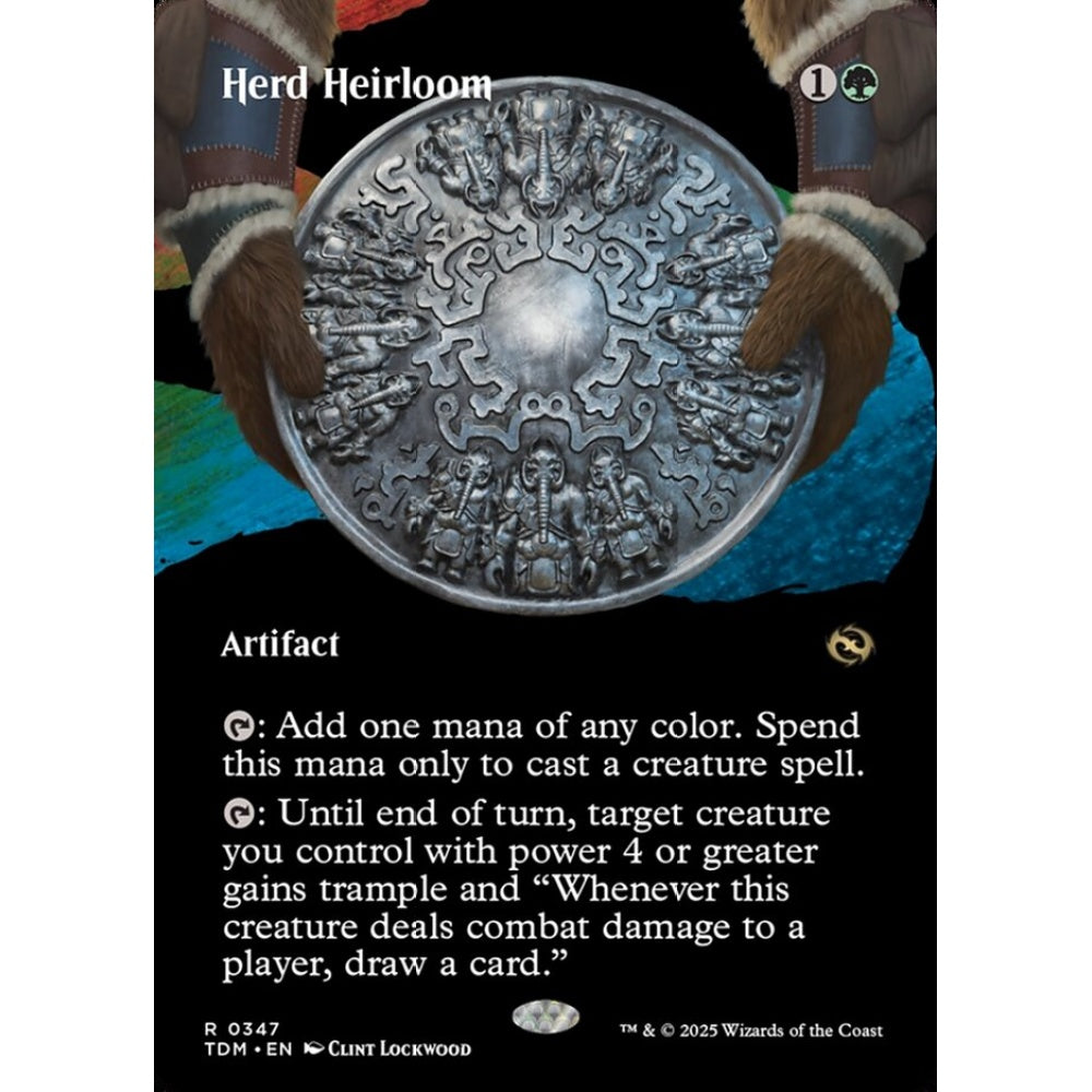Herd Heirloom rare 347 Magic the Gathering Tarkir: Dragonstorm