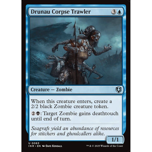 Drunau Corpse Trawler, 63, uncommon, Magic: The Gathering, Innistrad Remastered