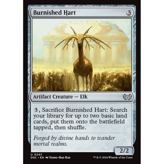Burnished Hart, 243, uncommon, Magic: The Gathering, Duskmourn: House of Horror