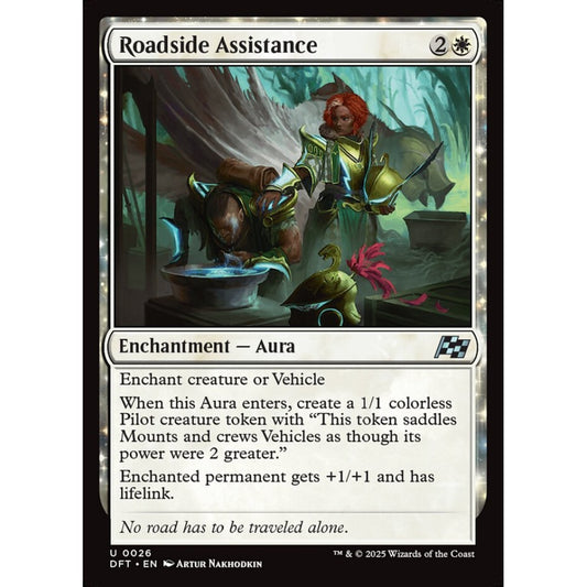 Roadside Assistance, 26, uncommon, Magic: The Gathering, Aetherdrift