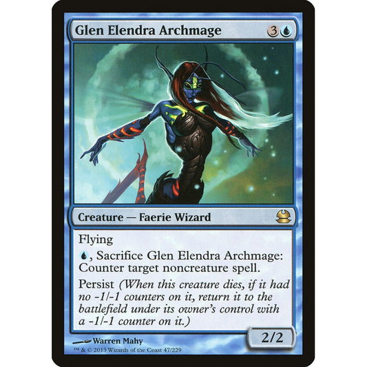 Glen Elendra Archmage rare 47 Magic the Gathering Modern Masters