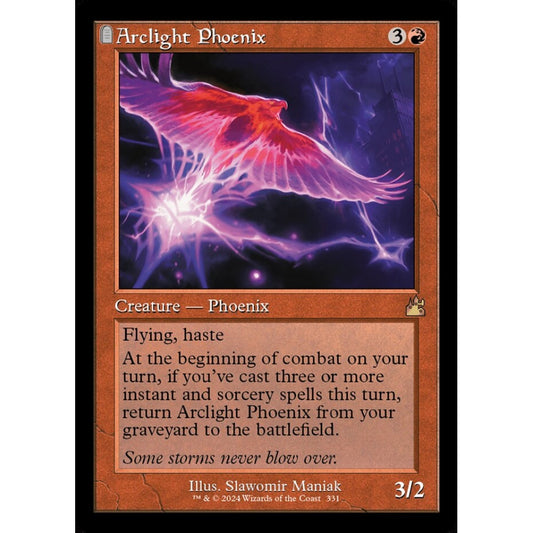 Arclight Phoenix rare 331 Magic the Gathering Ravnica Remastered
